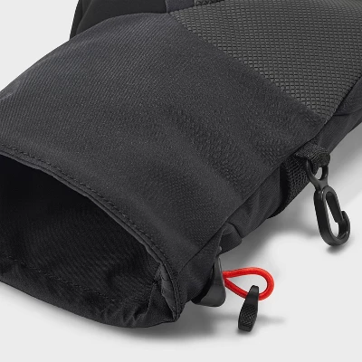 Men's Heavy Poly Waterproof Gloves - All In Motion™ Black 4 Men's Heavy Poly Waterproof Gloves - All In Motion™ Black - Image 2