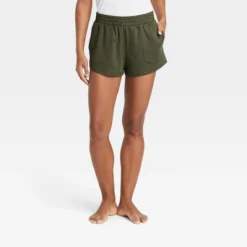 Women's Mid-Rise Knit Shorts 3.5" - All In Motion™ -All In Motion GUEST 789c86f0 096c 4c65 a3f2 6fbf463ede77