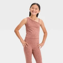 Girls' Asymmetrical Cropped Tank Top - All In Motion™ 10 Girls' Asymmetrical Cropped Tank Top - All In Motion™ -All In Motion GUEST 7dccde38 3b32 4bf0 aa2d cb61f2a5779b