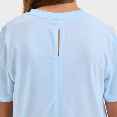 Girls' Short Sleeve Gym T-Shirt - All In Motion™ 4 Girls' Short Sleeve Gym T-Shirt - All In Motion™ - Image 2