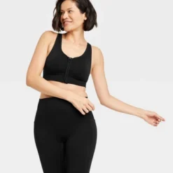 Women's Medium Support Seamless Zip-Front Sports Bra - All In Motion™ 11 Women's Medium Support Seamless Zip-Front Sports Bra - All In Motion™ -All In Motion GUEST 81533a44 67d0 40a4 8698 37c99ed82594