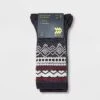 Men's Striped Fair Isle Boot Socks - All In Motion™ Red/Black 6-12 -All In Motion GUEST 8155d2e3 35c6 48e8 ab21 5c0d8e1aa135
