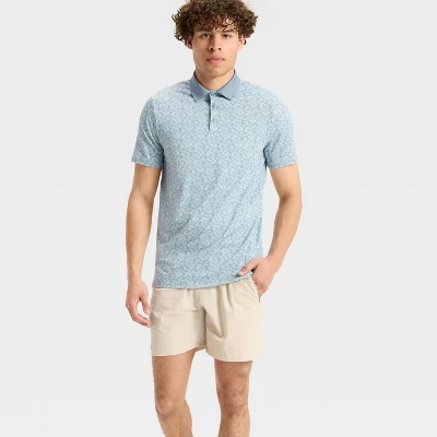 Men's Textured Polo Shirt - All In Motion™ 4 Men's Textured Polo Shirt - All In Motion™ - Image 2