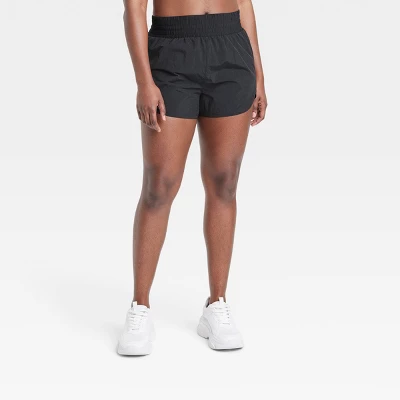 Women's High-Rise Crinkle Shorts - All In Motion™ 4 Women's High-Rise Crinkle Shorts - All In Motion™ - Image 2