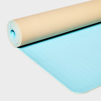 Yoga Mat - Cream(5mm) - All In Motion™: High Tack Grip, Solid PVC 5 Yoga Mat - Cream(5mm) - All In Motion™: High Tack Grip, Solid PVC - Image 3