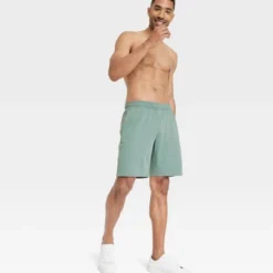 Men's Soft Stretch Shorts 9" - All In Motion™ -All In Motion GUEST 8de12f13 f584 42b5 8b59 4369604c7540