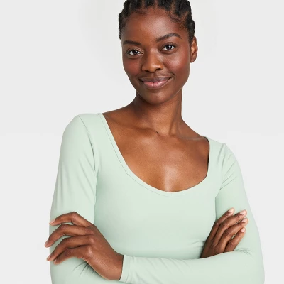 Women's Everyday Soft Long Sleeve Top - All In Motion™ 6 Women's Everyday Soft Long Sleeve Top - All In Motion™ - Image 4
