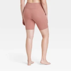 Women's Brushed Sculpt Pocketed Bike Shorts 8" - All In Motion™ 12 Women's Brushed Sculpt Pocketed Bike Shorts 8" - All In Motion™ -All In Motion GUEST 9788c16e 39c5 4a72 bff8 e93626985378