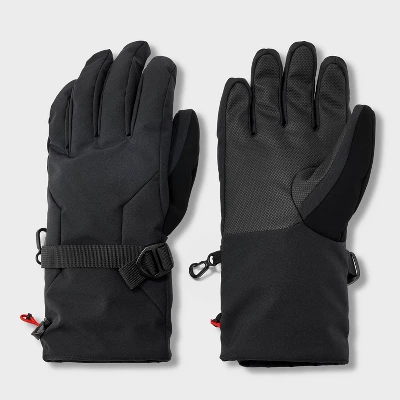 Men's Heavy Poly Waterproof Gloves - All In Motion™ Black 5 Men's Heavy Poly Waterproof Gloves - All In Motion™ Black - Image 3