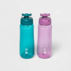 32oz Plastic Water Bottle 2pk - All In Motion™ -All In Motion GUEST 9ef51578 226a 4f5c b33a 4ef0f40060ff