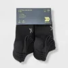 Women's Cushioned Active 10pk No Show Socks - All In Motion™ Black 4-10: Arch Support, Zone Cushioning -All In Motion GUEST a19d4e66 c0e6 4328 aed9 9d81f315b41b