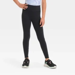 Girls' Everyday Soft Leggings - All In Motion™ 9 Girls' Everyday Soft Leggings - All In Motion™ -All In Motion GUEST a3229135 5da2 483c bf94 bbaaa61ba28d