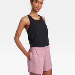 Women's Mid-Rise Knit Shorts 5" - All In Motion™ 12 Women's Mid-Rise Knit Shorts 5" - All In Motion™ -All In Motion GUEST a6b5cb8d 3bd5 4b95 87bc a86a9ae914d7