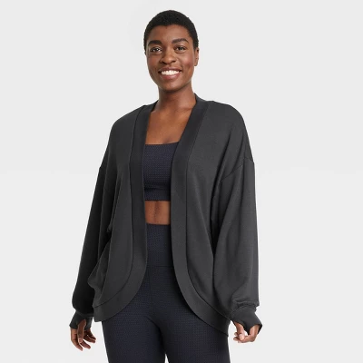Women's French Terry Cardigan - All In Motion™ 4 Women's French Terry Cardigan - All In Motion™ - Image 2