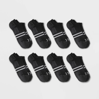 Men's Training 8pk No Show Socks - All In Motion™ 6-12 5 Men's Training 8pk No Show Socks - All In Motion™ 6-12 - Image 3