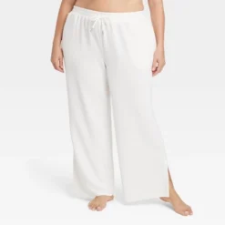 Women's Waffle Wide Leg Pants - All In Motion™ 13 Women's Waffle Wide Leg Pants - All In Motion™ -All In Motion GUEST a763102d d0d1 442a 8072 fdd7d5b87996