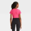 Girls' Ribbed T-Shirt - All In Motion™
