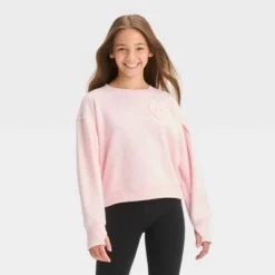 Girls' Fleece Pullover Sweatshirt - All In Motion™ 12 Girls' Fleece Pullover Sweatshirt - All In Motion™ -All In Motion GUEST ae78ab92 147e 44bb 8694 5c162298e008