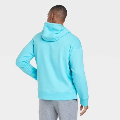 Men's Cotton Fleece Hooded Sweatshirt - All In Motion™ 3 Men's Cotton Fleece Hooded Sweatshirt - All In Motion™