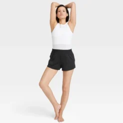 Women's Mid-Rise Knit Shorts 3.5" - All In Motion™ -All In Motion GUEST b90d5058 612e 4fa0 89e6 6441bdab9c9b