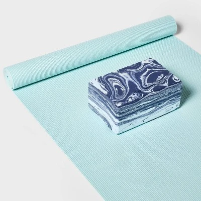 Marble Yoga Block - All In Motion™: EVA Foam Fitness Accessory 4 Marble Yoga Block - All In Motion™: EVA Foam Fitness Accessory - Image 2