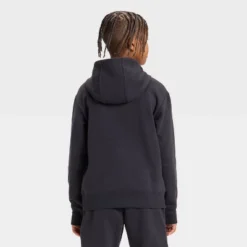 Boys' Active Comfort Fleece Hoodie Sweatshirt - All In Motion™