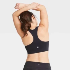 Women's Medium Support Seamless Racerback Sports Bra - All In Motion™ -All In Motion GUEST c0058482 a774 4c48 bc0e 97b788990ed6