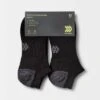 Women's Cushioned 10pk No Show Athletic Socks - All In Motion™ - Black 4-10