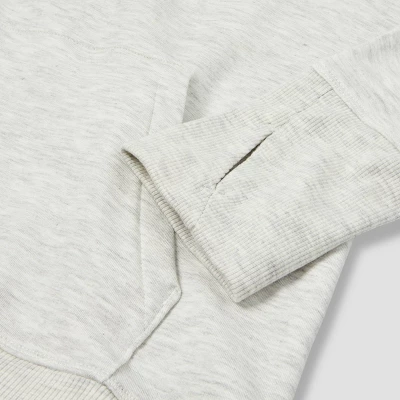 Girls' Cozy Lightweight Fleece Crewneck Sweatshirt - All In Motion™ 4 Girls' Cozy Lightweight Fleece Crewneck Sweatshirt - All In Motion™ - Image 2