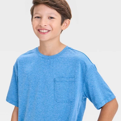 Boys' Ventilated Pocket T-Shirt - All In Motion™ 4 Boys' Ventilated Pocket T-Shirt - All In Motion™ - Image 2