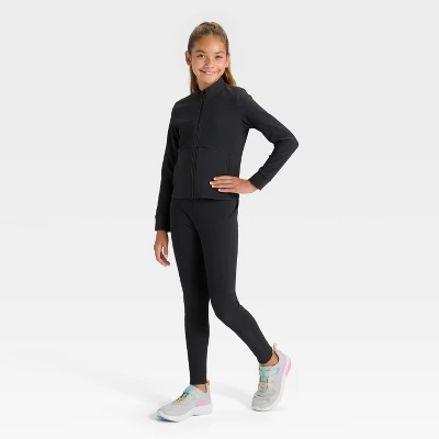 Girls' Cozy Leggings - All In Motion™ 4 Girls' Cozy Leggings - All In Motion™ - Image 2