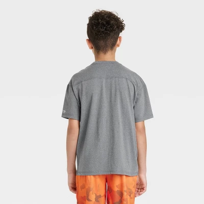 Boys' Short Sleeve Soft Stretch T-Shirt - All In Motion™ 3 Boys' Short Sleeve Soft Stretch T-Shirt - All In Motion™