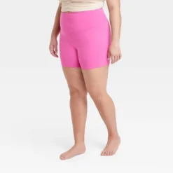 Women's Brushed Sculpt Bike Shorts 5" - All In Motion™ -All In Motion GUEST c9367177 cb5e 481e b226 c81703fcd9b2