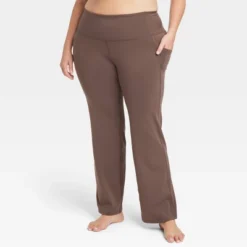 Women's Brushed Sculpt Pocket Straight Leg Pants 31.5" - All In Motion™ 13 Women's Brushed Sculpt Pocket Straight Leg Pants 31.5" - All In Motion™ -All In Motion GUEST d79f42ba cd82 4591 b943 5780d342f30e