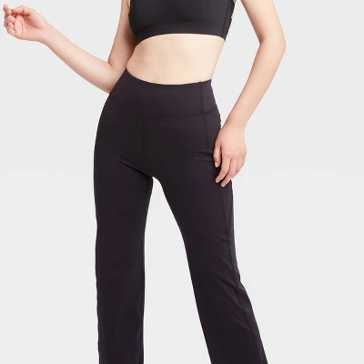 Women's Contour Power Waist Mid-Rise Straight Leg Pants - All In Motion™ 7 Women's Contour Power Waist Mid-Rise Straight Leg Pants - All In Motion™ - Image 5
