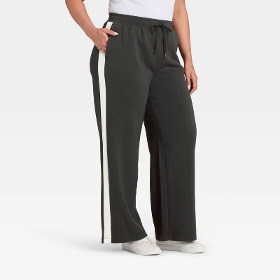 Women's Wide Leg Track Pants - All In Motion™ 5 Women's Wide Leg Track Pants - All In Motion™ - Image 3