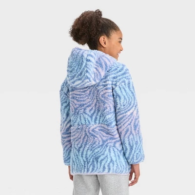 Girls' Fleece 1/2 Zip Pullover - All In Motion™ 3 Girls' Fleece 1/2 Zip Pullover - All In Motion™