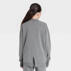 Girls' Cozy Soft Fleece Sweatshirt - All In Motion™