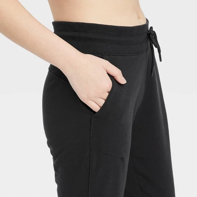 Women's Mid-Rise French Terry Joggers - All In Motion™ 7 Women's Mid-Rise French Terry Joggers - All In Motion™ - Image 5
