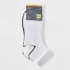 Men's Striped Ankle Socks 6+1pk - All In Motion™ Black/Gray/White 6-12: Recycled Polyester, Cotton, Nylon, Spandex, Knit -All In Motion GUEST e43190cb afc8 43e4 a805 1c67323716c7