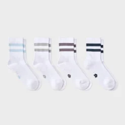 Women's Athletic Mix 4pk Midi Crew Socks - All In Motion™ White/Navy/Gray 7 Women's Athletic Mix 4pk Midi Crew Socks - All In Motion™ White/Navy/Gray -All In Motion GUEST e5e2063a d7cd 445b b9fb d28d18b6d60a