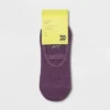 Solid Barre Liner Socks Brown/Purple 2pk - All In Motion™ -All In Motion GUEST e6e86afd b834 480a beba 6c2e947824cb