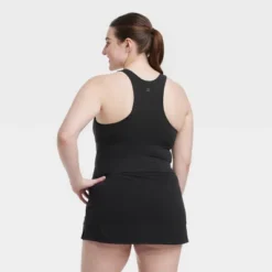 Women's Everyday Soft High Neck Cropped Tank Top - All In Motion™ -All In Motion GUEST e76daae5 0b41 4b53 a0a0 40dd30407c3c