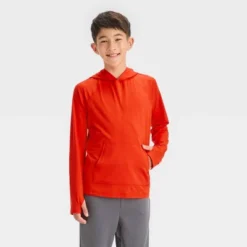 Boys' Soft Stretch Hooded Sweatshirt - All In Motion™ -All In Motion GUEST e8d7bd31 8aa7 43f3 a16d 2bc5a8304cb1