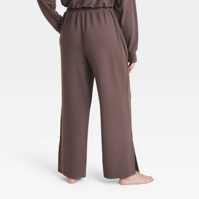 Women's Waffle Wide Leg Pants - All In Motion™ 5 Women's Waffle Wide Leg Pants - All In Motion™ - Image 3