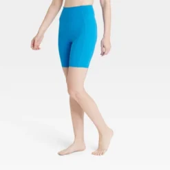 Women's Brushed Sculpt Curvy Pocket Bike Shorts 8" - All In Motion™ -All In Motion GUEST ec1f0421 2435 4630 ae2e 5c150e0f4137