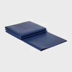Folding Travel Yoga Mat Navy 3mm Blue - All In Motion™: Rubber, Solid Pattern -All In Motion GUEST ef61467f 5c73 4982 bfd6 c253e156853c