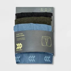 Men's All Day Active Boxer Briefs 3pk - All In Motion™