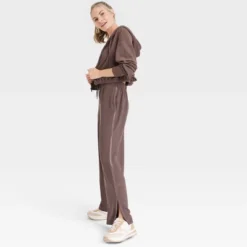 Women's Waffle Wide Leg Pants - All In Motion™ 11 Women's Waffle Wide Leg Pants - All In Motion™ -All In Motion GUEST f12adead 017d 4003 84ce d77e9e7f0779
