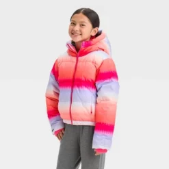 Girls' Puffer Jacket - All In Motion™ 7 Girls' Puffer Jacket - All In Motion™ -All In Motion GUEST f37c2794 26a1 4c43 adc6 89190764d653